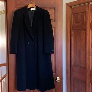 Cassidy Full Length Black Coat